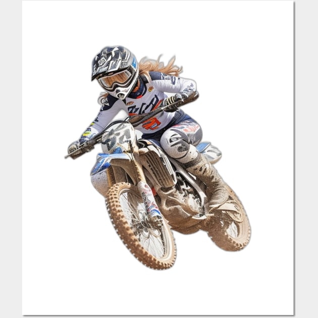 Motocross Mom Wall Art by Hunter_c4 "Click here to uncover more designs"